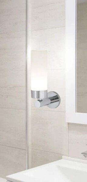 Rabalux 5713 BETTY - Nástěnné LED svítidlo do koupelny v lesklé chromové barvě, LED 4W, 4000K, IP44 (Nástěnná koupelnová chromová lampa bez vypínače)