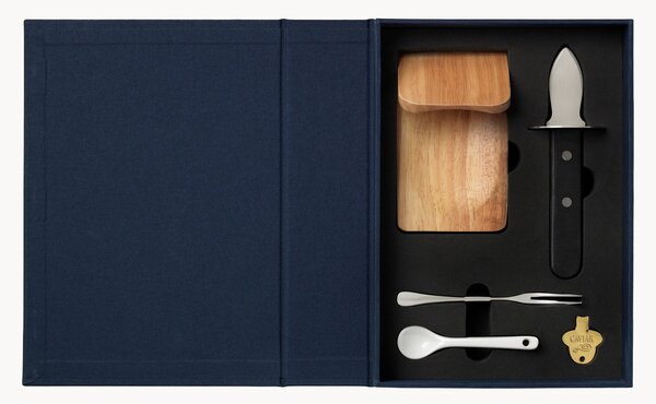 Sada příslušenství na ústřice a kaviár The Essentials, 6 dílů