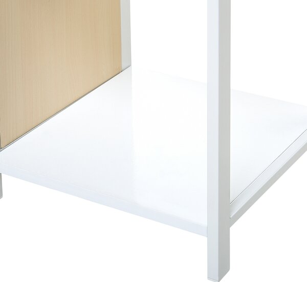 Regál s 5 policemi BOGOTA 165 cm Bílá