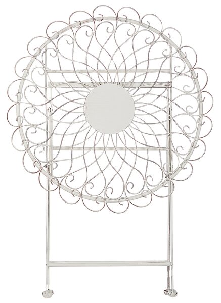 Bistro stolek STIFFE 70 cm 70 cm Kov Bílá