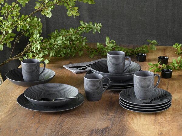 KOMBINOVANÁ SOUPRAVA, 16dílné, kamenina Creatable - Online Only nádobí, Online Only