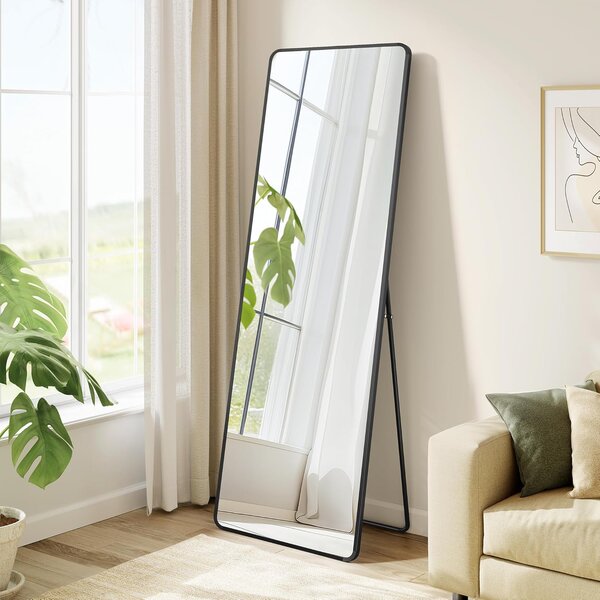 SONGMICS Volně stojící zrcadlo Bleer 150 cm černé II