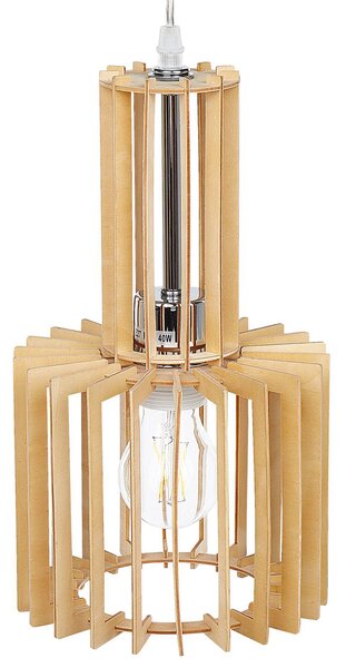 Závěsná lampa NIARI Světle hnědá