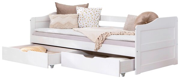 POSTEL S ÚLOŽNÝM PROSTOREM, 90/200 cm, bílá MID.YOU - Online Only dětské postele, Online Only