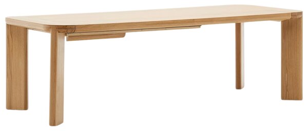 Dubový rozkládací jídelní stůl Kave Home Jondal 240/320 x 100 cm