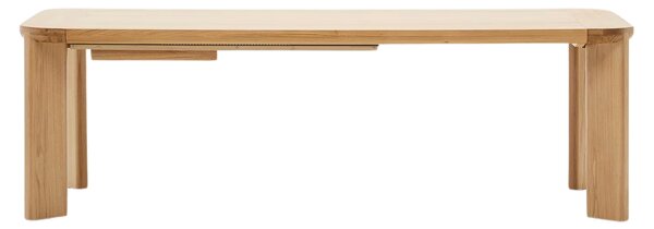 Dubový rozkládací jídelní stůl Kave Home Jondal 240/320 x 100 cm