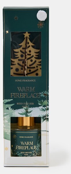 Sinsay - Vánoční aroma difuzér s tyčinkami Warm Fireplace - zelená