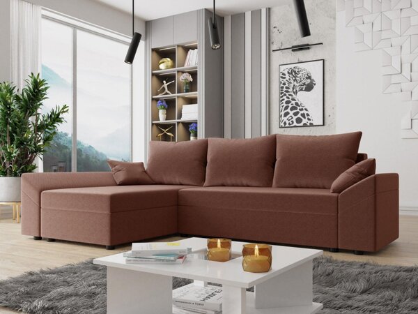 Rohová sedačka s funkcí spaní Peltata Lux, Barva: Kronos 07 5903211155512