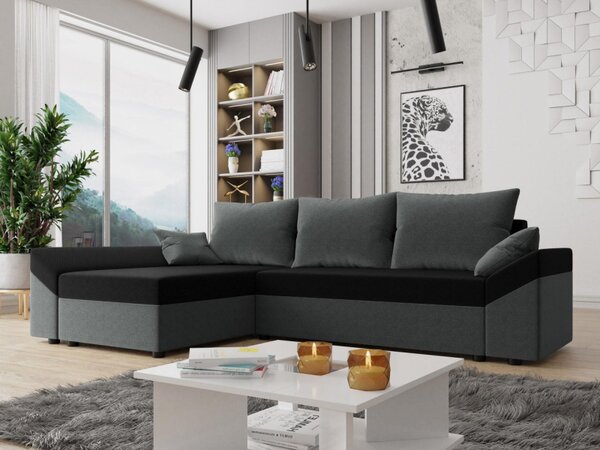 Rohová sedačka s funkcí spaní Peltata Lux, Barva: Kronos 07 5903211155512