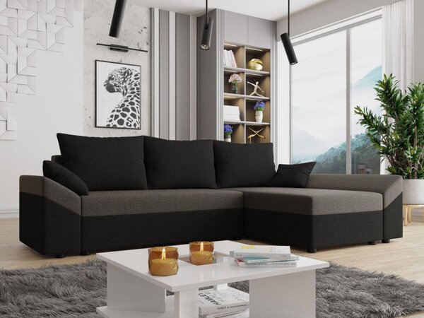 Rohová sedačka s funkcí spaní Peltata Lux, Barva: Kronos 07 5903211155512