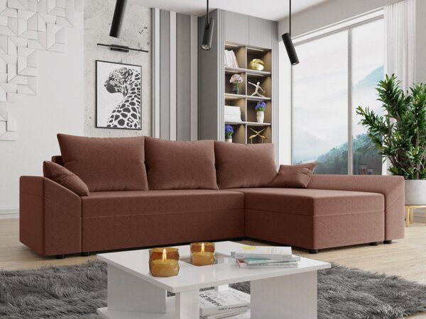 Rohová sedačka s funkcí spaní Peltata Lux, Barva: Kronos 07 5903211155512