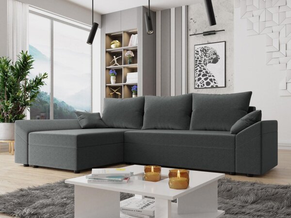 Rohová sedačka s funkcí spaní Peltata Lux, Barva: Kronos 07 5903211155512