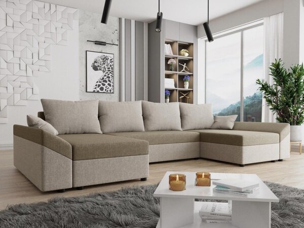Moderní rohová sedačka Peltata U Lux, Barva: Kronos 07 5903211155543