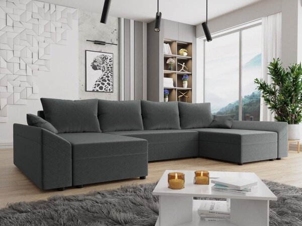 Moderní rohová sedačka Peltata U Lux, Barva: Kronos 07 5903211155543