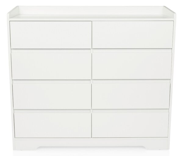 KOMODA, bílá, 110/98,5/38 cm MID.YOU - Široké komody, Online Only