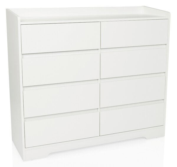 KOMODA, bílá, 110/98,5/38 cm MID.YOU - Široké komody, Online Only