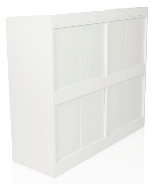 KOMODA, bílá, 110/98,5/38 cm MID.YOU - Široké komody, Online Only