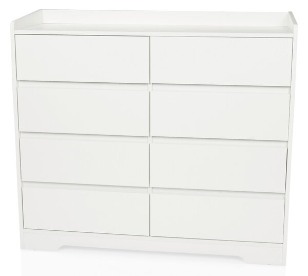 KOMODA, bílá, 110/98,5/38 cm MID.YOU - Široké komody, Online Only