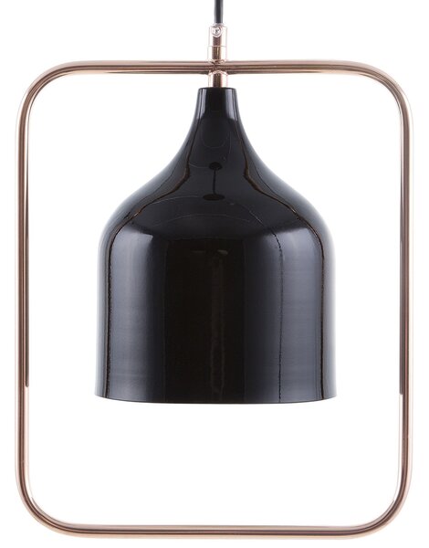 Závěsná lampa MAVONE Kov Černá