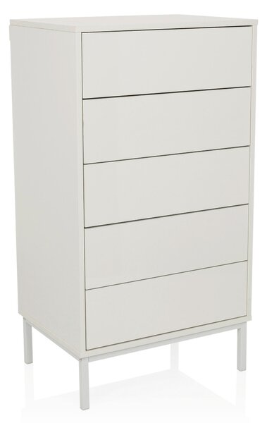 KOMODA, bílá, 55/100/40 cm MID.YOU - Široké komody, Online Only