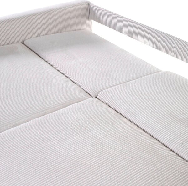 2,5SEDÁK, textil, béžová Carryhome - Sedací soupravy