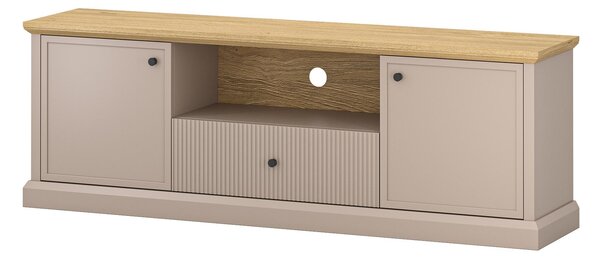 TV skříňka Indices (taupe + dub kamenný)