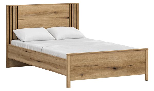 Jednolůžková postel 120 cm Hemos (dub evoke). Akce -23%