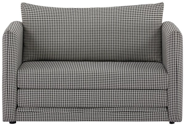 ROZKLÁDACÍ POHOVKA, textil, černá, bílá MID.YOU - Rozkládací pohovky, Online Only