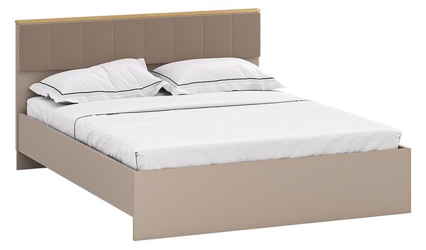 Manželská postel 160 cm Indices (taupe + dub kamenný)