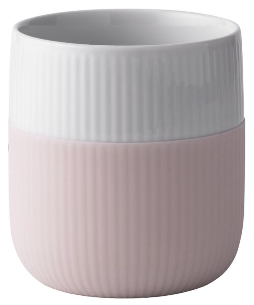 Porcelánový hrnek Fluted Contrast Dahlia 350 ml