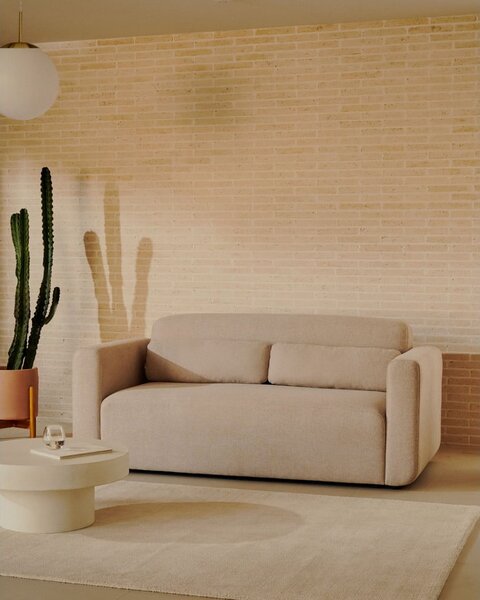Béžový polštář k modulární pohovce Neom – Kave Home