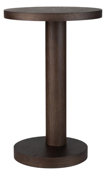Hnědý dubový odkládací stolek Quax Oak 36 cm