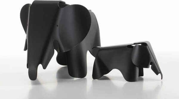 Vitra Slon Eames Elephant Small RE, deep black