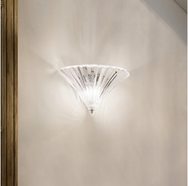 Ideal Lux - Nástěnné svítidlo SANTA 1xE14/40W/230V čirá