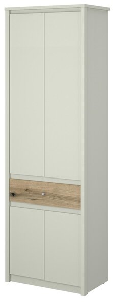 Šatní skříň Kodro 1 (kašmír + dub evoke). Akce -20%