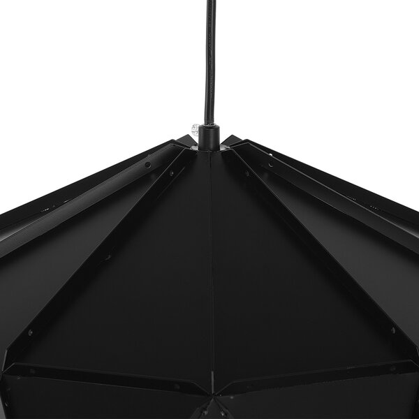 Závěsná lampa SENIA Kov Černá