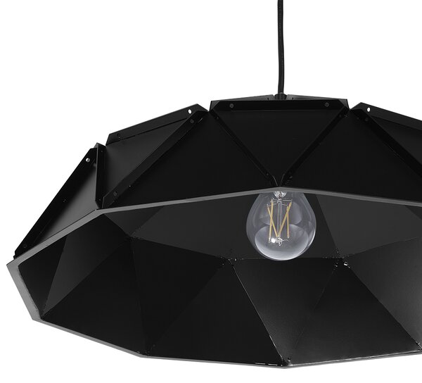 Závěsná lampa SENIA Kov Černá