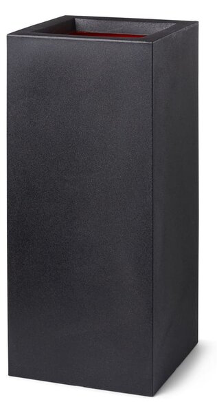 Truhlík Urban Smooth obdélníkový 36 x 79 cm černý
