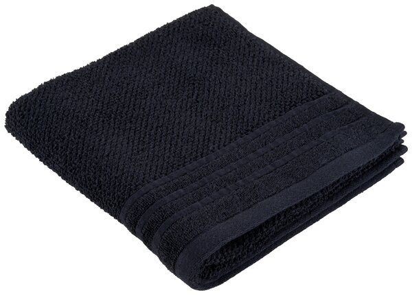 RUČNÍK, 50/100 cm, černá Esposa - Ručníky na ruce