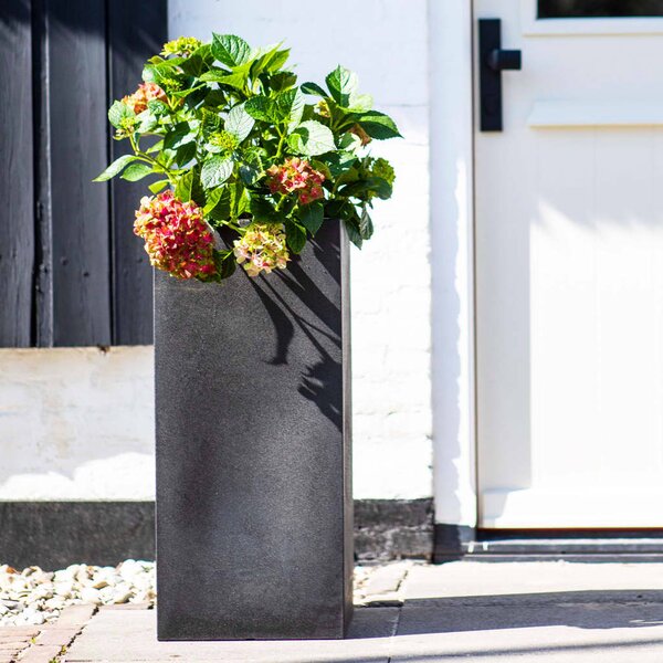 Truhlík Urban Smooth obdélníkový 36 x 79 cm černý