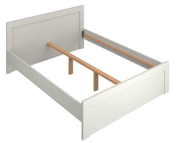 Manželská postel 160 cm Kodro (kašmír + dub evoke) (s roštem)