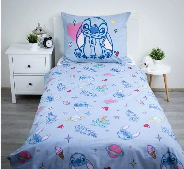 Jerry Fabrics Povlečení Lilo a Stitch Brush it 140x200, 70x90 cm