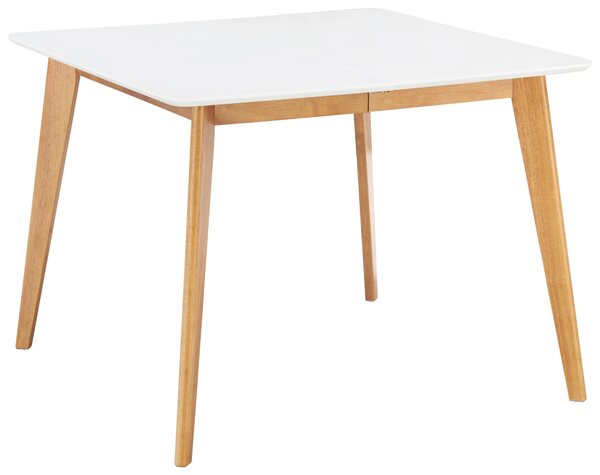 JÍDELNÍ STŮL, bílá, 100-180/100/76 cm Livetastic - Jídelní stoly, Online Only