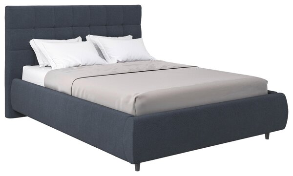 ČALOUNĚNÁ POSTEL, 140/200 cm, antracitová Carryhome - Postele s úložným prostorem, Online Only