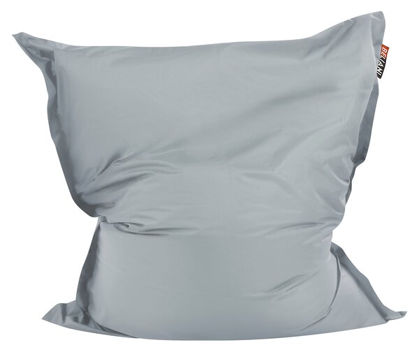 Sedací vak 300 L FUZZY 140 cm 180 cm Světle šedá