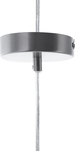Závěsná lampa WILTZ Sklo Světle šedá