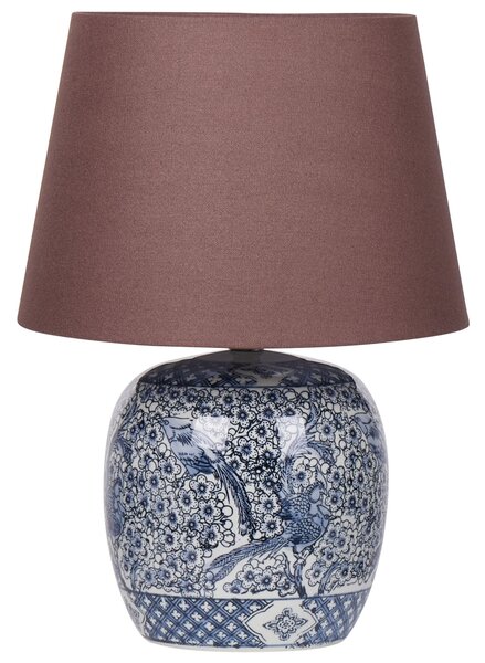 Stolní lampa NEIRA Porcelán Hnědá