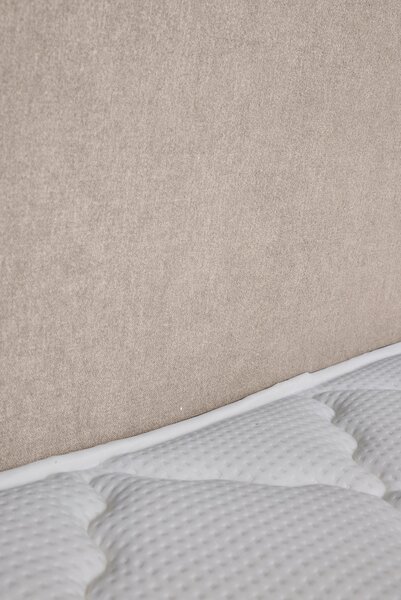 POSTEL BOXSPRING, 120/200 cm, béžová MID.YOU - Online Only postele, Online Only
