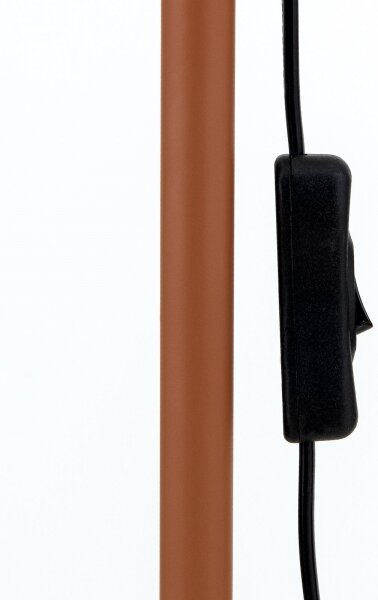 Orion - Stojací lampa GILI 1xE27/40W/230V cihlová
