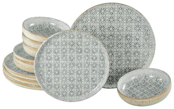 JÍDELNÍ SOUPRAVA 12dílnékamenina Creatable - Online Only nádobí, Online Only